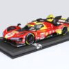 BBR Ferrari 499P car n. 50 - Winner Le Mans 2024 drivers Fuoco Nielsen Molina – Bild 5