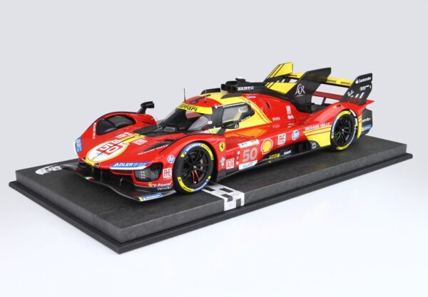BBR Ferrari 499P car n. 50 - Winner Le Mans 2024 drivers Fuoco Nielsen Molina – Bild 5