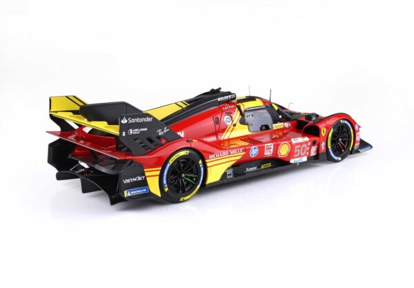 BBR Ferrari 499P car n. 50 - Winner Le Mans 2024 drivers Fuoco Nielsen Molina – Bild 4