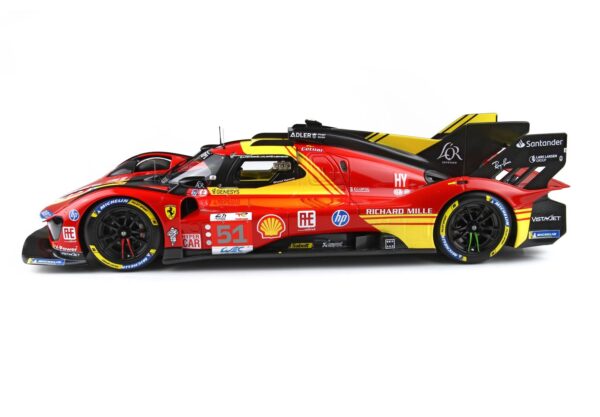 BBR Ferrari 499P car n. 51 - 3rd Le Mans 2024 drivers Pier Guidi Giovinazzi Calado – Bild 6