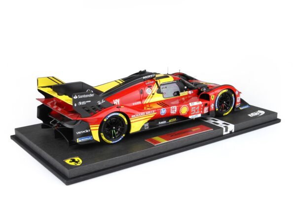 BBR Ferrari 499P car n. 51 - 3rd Le Mans 2024 drivers Pier Guidi Giovinazzi Calado – Bild 3
