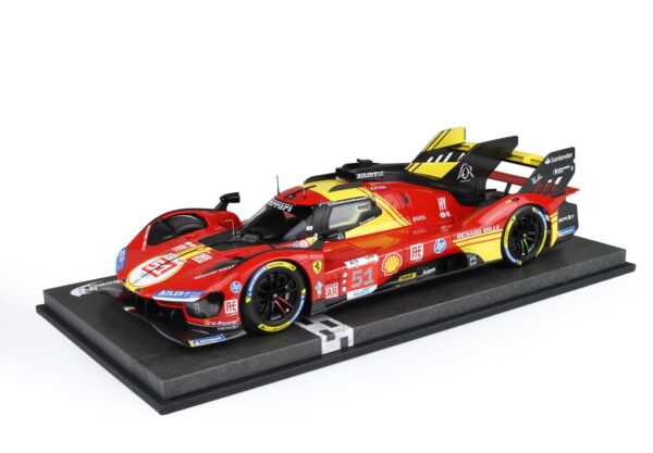 BBR Ferrari 499P car n. 51 - 3rd Le Mans 2024 drivers Pier Guidi Giovinazzi Calado – Bild 2