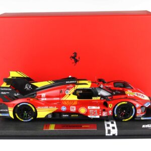 Ferrari 499P car n. 51 - 3rd Le Mans 2024 drivers Pier Guidi Giovinazzi Calado