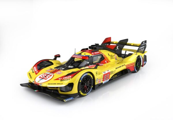BBR Ferrari 499P car n. 83 - Le Mans 2024 drivers Kubica Yifei Svarcman – Bild 4