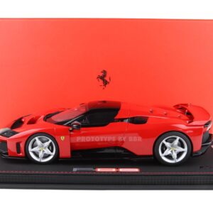BBR Ferrari F80 Rosso Corsa - silver wheels