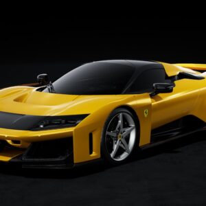 BBR Ferrari F80 carbon optional Three layer Yellow and silver wheels