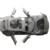BBR Ferrari Purosangue Diecast Panoramic Roof Grigio Titanio - Polifoam – Bild 4