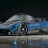 BBR Pagani Zonda Revolucion diecast full open BASIC PACK