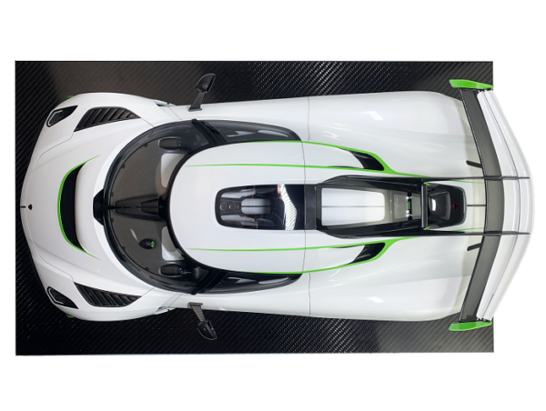 Frontiart Koenigsegg Jesko Crystal White 1/8 – Bild 8