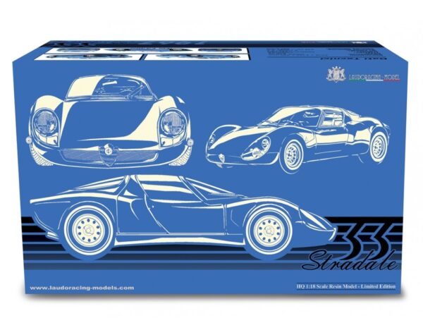 Laudoracing Alfa Romeo 33 Coupe Stradale 1967 D Version Telaio 111 1:18 – Bild 5