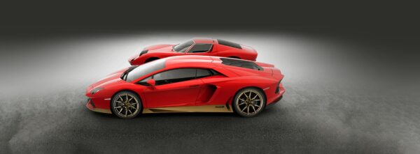 modelcars24 Pocher Lamborghini Aventador Sondermodell Miura Homage Bausatz 1:8 – Bild 7