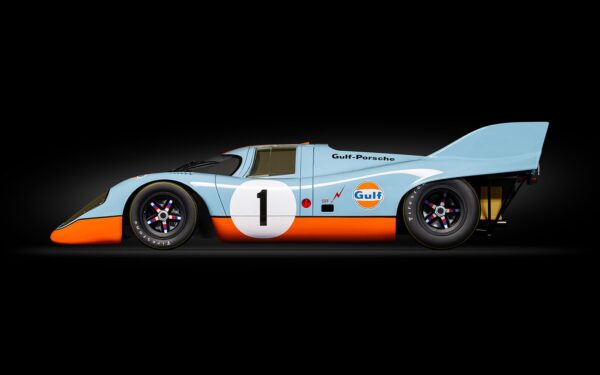 Pocher Porsche 917K - Gulf Edition - Bausatz 1:8 – Bild 5