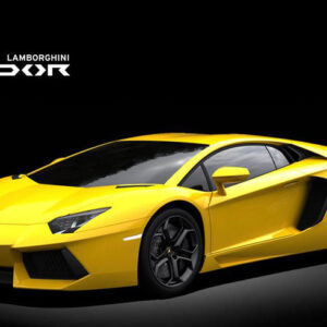 Pocher Lamborghini Aventador LP700-4 Giallo Orion - Bausatz 1:8