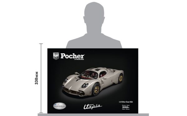Pocher Pagani Utopia Coupé - Rinascimento Lucido Bausatz 1:8 – Bild 4