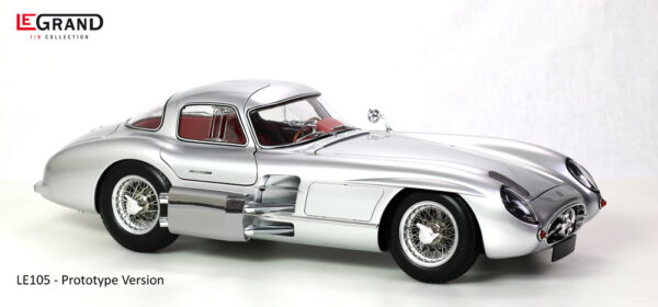 LEGRAND Mercedes-Benz 300 SLR Uhlenhaut Coupé 1/8 Bausatz rot – Bild 2