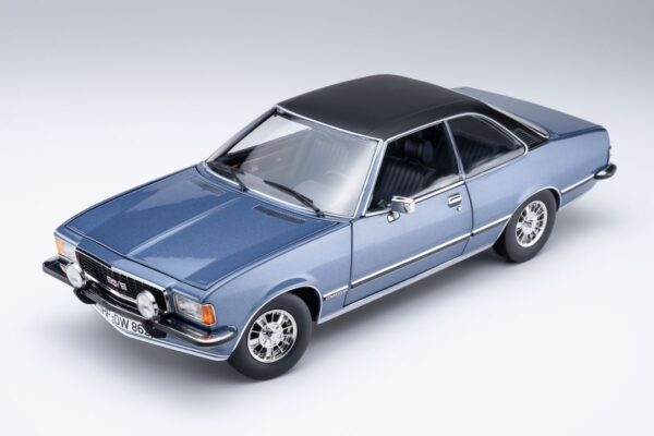 Touring Opel Commodore B GS/E Coupé 1975 - sapphire blue met 1:18 Diecast – Bild 2