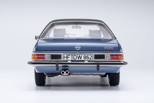 Touring Opel Commodore B GS/E Coupé 1975 - sapphire blue met 1:18 Diecast – Bild 8