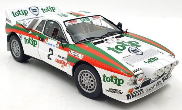 Kyosho Lancia Rallye 037 - #2 San Marino - Vudafieri 1984 – Bild 3