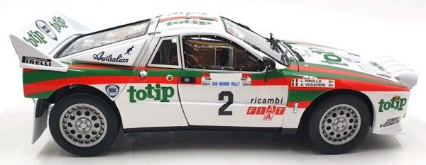 Kyosho Lancia Rallye 037 - #2 San Marino - Vudafieri 1984 – Bild 4
