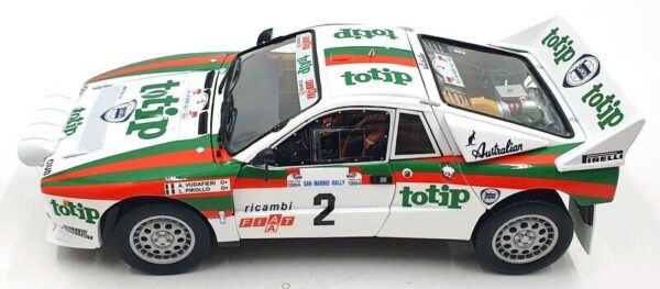 Kyosho Lancia Rallye 037 - #2 San Marino - Vudafieri 1984 – Bild 5