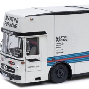 Schuco MARTINI Porsche Renntransporter | LKW-Modell 1:18