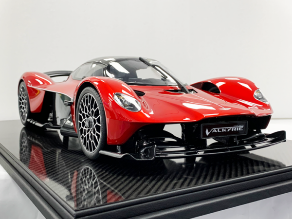Frontiart Martin Valkyrie Candy Red Resin Model Car 1/8