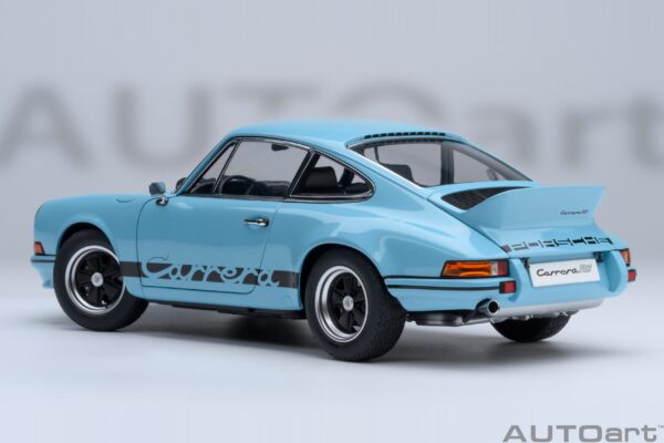 AUTOart Porsche 911 Carrera 2.7 RS (Gulf Blue with Black stripes) – Bild 3