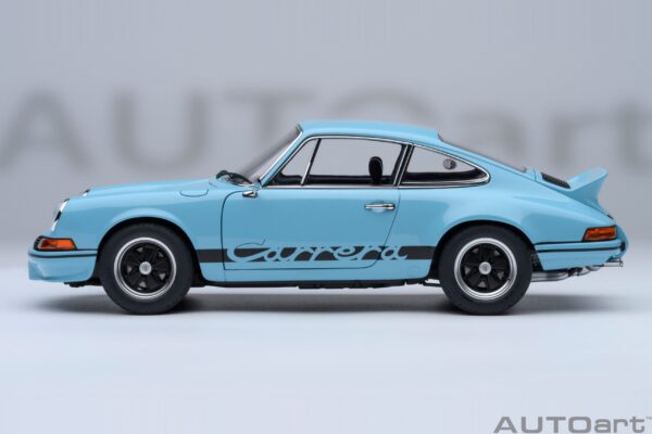 AUTOart Porsche 911 Carrera 2.7 RS (Gulf Blue with Black stripes) – Bild 2