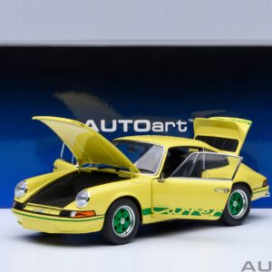 AUTOart Porsche 911 Carrera 2.7 RS (Light Yellow with Green stripes)