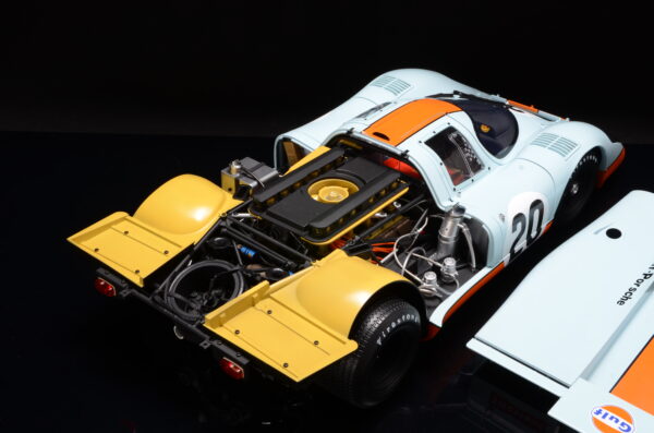 Porsche 917 Gulf Fertigmodell 1:8 – Bild 4