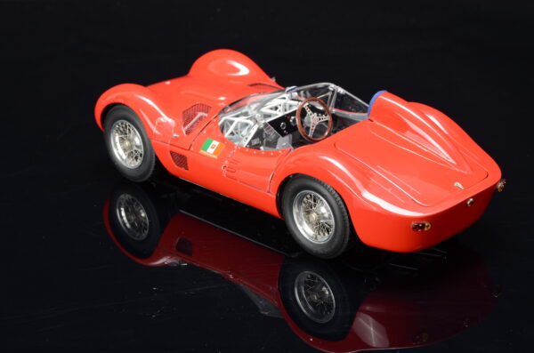 CMC Maserati Tipo 61 "Birdcage", #29, red Goodwood Revival 2008, Ex-Sammlung/collection Nick Mason Limited Edition 1000 pcs. – Bild 3
