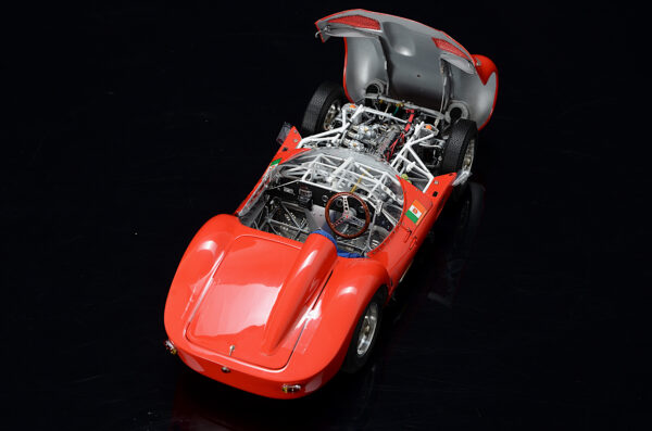 CMC Maserati Tipo 61 "Birdcage", #29, red Goodwood Revival 2008, Ex-Sammlung/collection Nick Mason Limited Edition 1000 pcs. – Bild 6