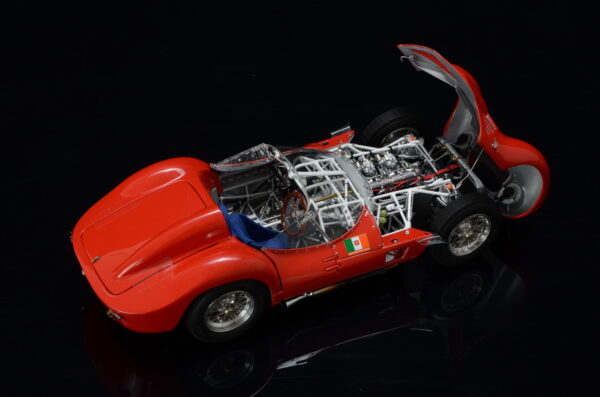 CMC Maserati Tipo 61 "Birdcage", #29, red Goodwood Revival 2008, Ex-Sammlung/collection Nick Mason Limited Edition 1000 pcs. – Bild 8