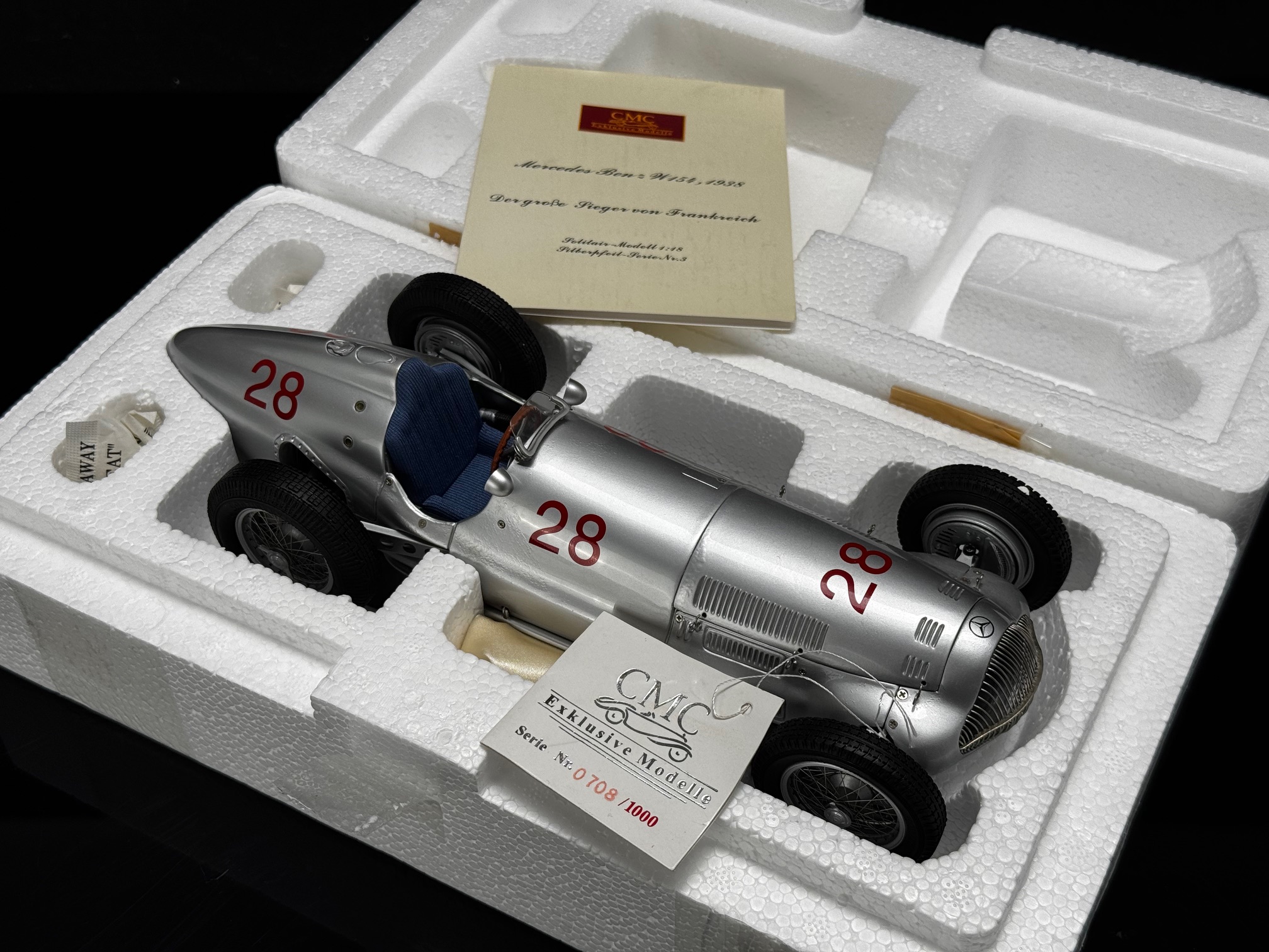 CMC Mercedes-Benz W154, Start-Nr. 28, 1938 - 1/18 – Bild 6