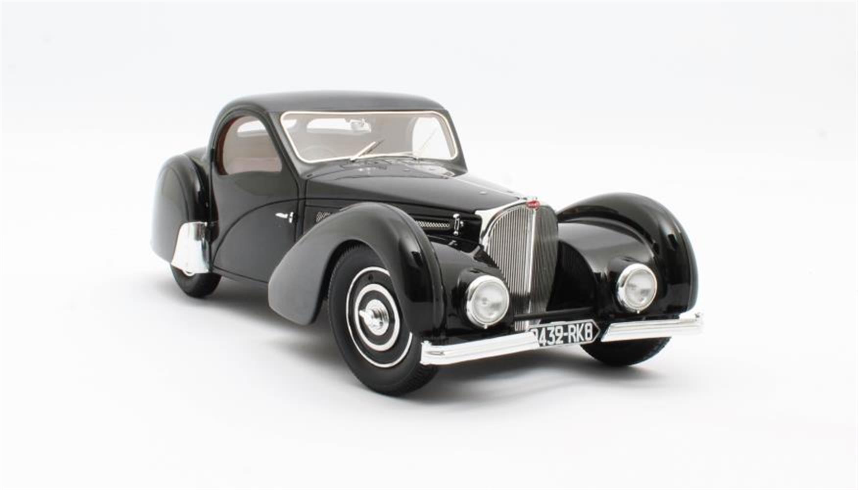 Matrix Bugatti T57SC Atalante black - 1/18 – Bild 6