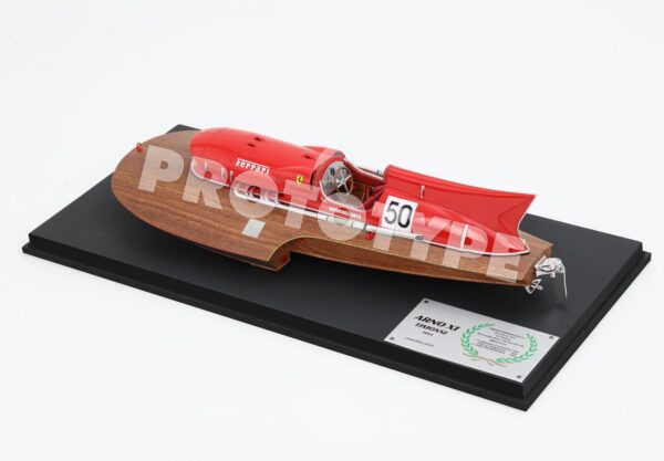 BBR Timossi Ferrari Arno XI 1953 motorboat 1/18 scale Nando dell Orto - prototype – Bild 3