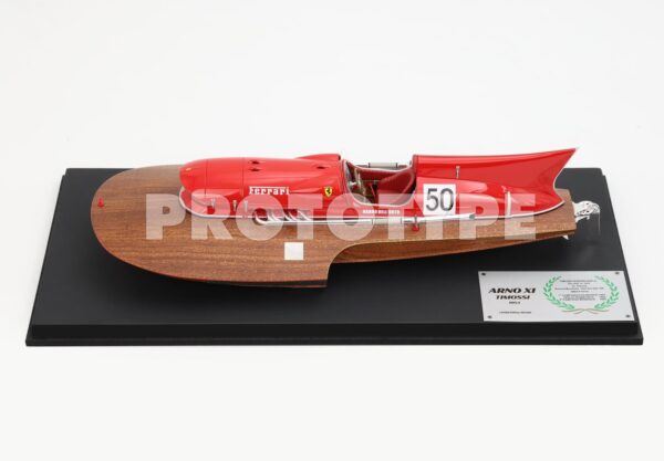 BBR Timossi Ferrari Arno XI 1953 motorboat 1/18 scale Nando dell Orto - prototype – Bild 2