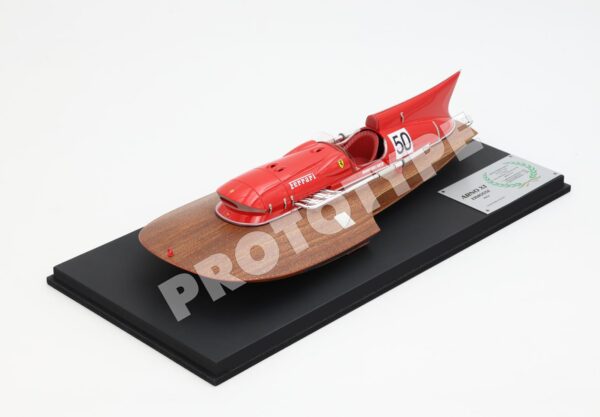 BBR Timossi Ferrari Arno XI 1953 motorboat 1/18 scale Nando dell Orto - prototype