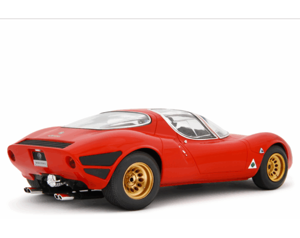 Laudoracing Alfa Romeo 33 Coupe Stradale 1967 D Version Museum 1:12 – Bild 2