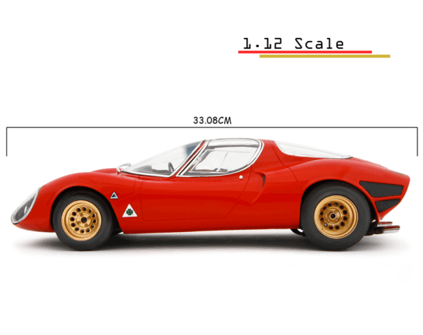 Laudoracing Alfa Romeo 33 Coupe Stradale 1967 D Version Museum 1:12 – Bild 16