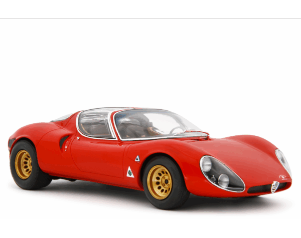 Laudoracing Alfa Romeo 33 Coupe Stradale 1967 D Version Museum 1:12 – Bild 3
