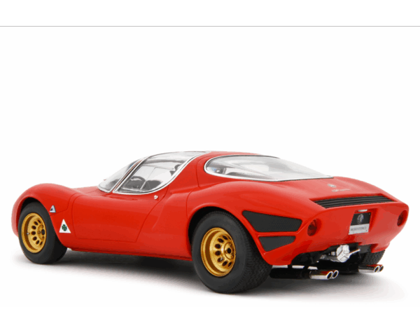 Laudoracing Alfa Romeo 33 Coupe Stradale 1967 D Version Museum 1:12 – Bild 4