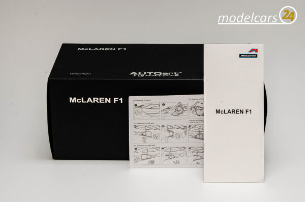 AUTOart McLaren F1 schwarz – Bild 2