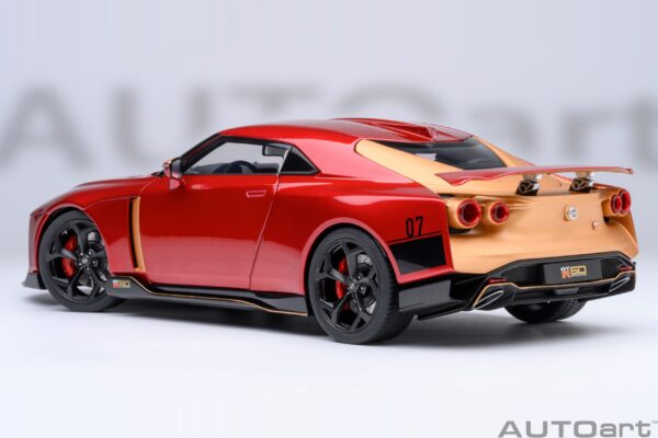 AUTOart NISSAN GT-R50 by ITALDESIGN (METALLIC RED/GOLD) – Bild 12