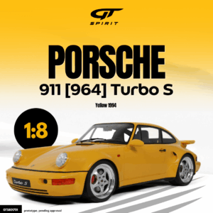 GT Spirit Porsche 911 964 Turbo S gelb 1994 1:8