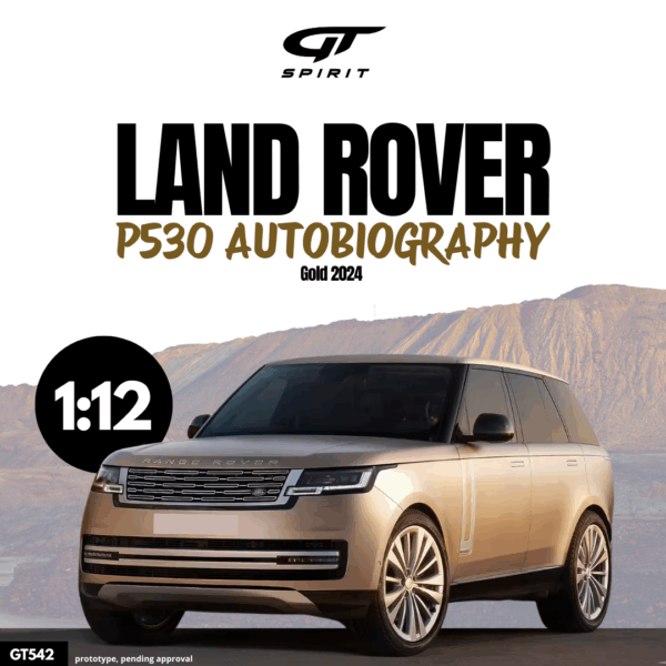 GT Spirit RANGE ROVER P530 AUTOBIOGRAPHY GOLD 2024 1:12
