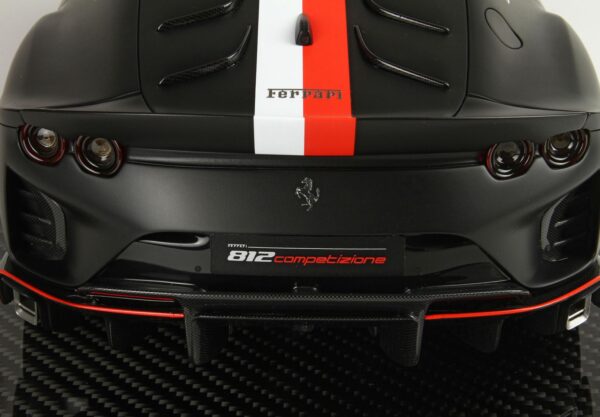 BBR Ferrari 812 Competizione matt black1:12 one of 56 – Bild 3