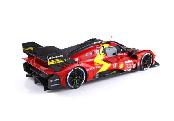 BBR Ferrari 499P  Winner Le Mans 2023 car n.51 scale 1/12 Driver Pier Guidi-Calado-Giovinazzi – Bild 11