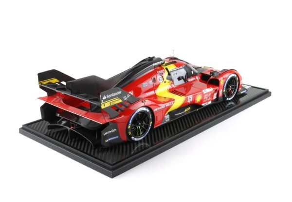 BBR Ferrari 499P  Winner Le Mans 2023 car n.51 scale 1/12 Driver Pier Guidi-Calado-Giovinazzi – Bild 4