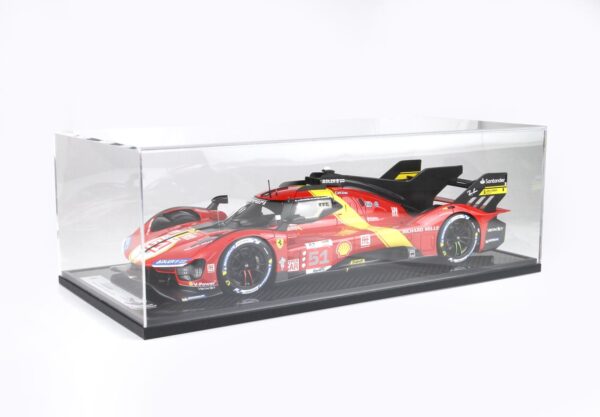 BBR Ferrari 499P  Winner Le Mans 2023 car n.51 scale 1/12 Driver Pier Guidi-Calado-Giovinazzi – Bild 5